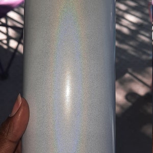 Vasos de sublimación iridiscentes brillantes rectos de 30 oz ¡listos para usar!