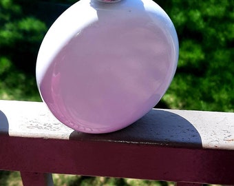 Sublimation Bling Rhinestone, Gold Crown, Silver Crown 5oz Round Wine Flask RTS!!!!