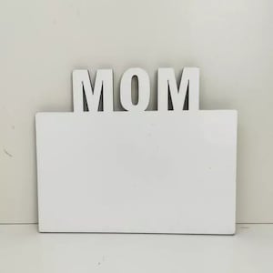 DIY Blanks Sublimation MDF Hardboard Wooden Picture Frame For Mother&#39;s Day