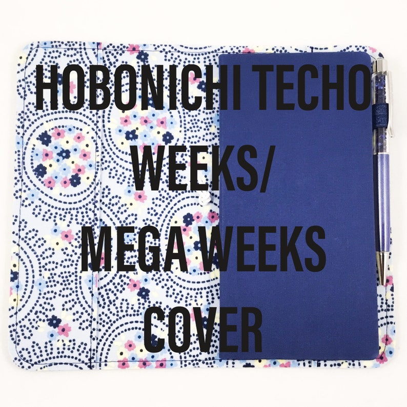 HOBONICHI TECHO WEEKS & Mega Weeks Custom Cover Fabric Etsy