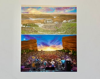 The Gorge & Red Rocks Amphitheatre Sticker pack