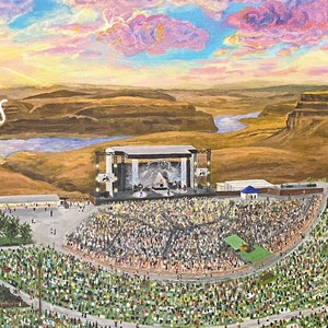 The Gorge Amphitheatre Fine Art Print immagine 8