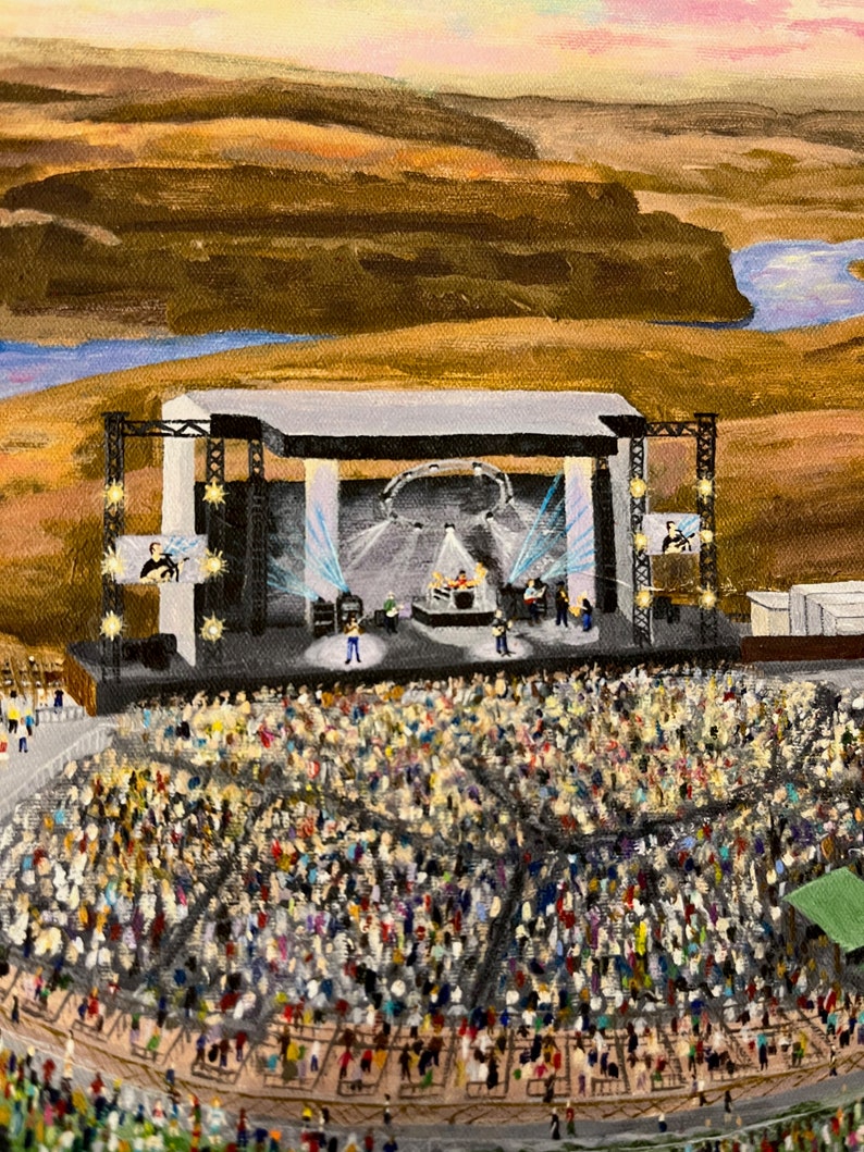 The Gorge Amphitheatre Fine Art Print immagine 5