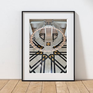 Doha wall art, architectural print, Qatar photography, Museum of Islamic Art print, Middle East home decor, I.M. Pei, gift for art lover