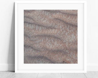 Desert wall decor, Dubai print, Middle East desert wall art, sand abstract print, square print, neutral wall art