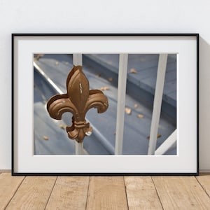 Fleur de Lis Photo: New Orleans French Quarter Wall Art