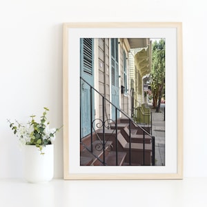 New Orleans Photography Print: French Quarter Architecture, Heart Ironwork