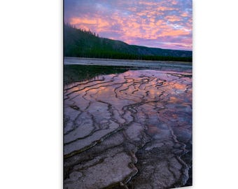 Midway Geyser Basin – Yellowstone National Park – Wyoming Landscape – Ready to Hang – Framed or Unframed