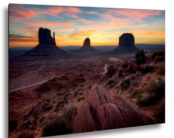 Monument Valley Photography Print – Arizona Utah Desert – Southwest Landscape – Navajo Canvas – Photo on Paper, Canvas, Metal, Acrylic
