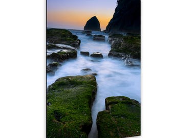 Cape Kiwanda Photo Print – Oregon Coast Landscape Art – Pacific Northwest Sunset – Photo on Paper, Canvas, Metal, Acrylic