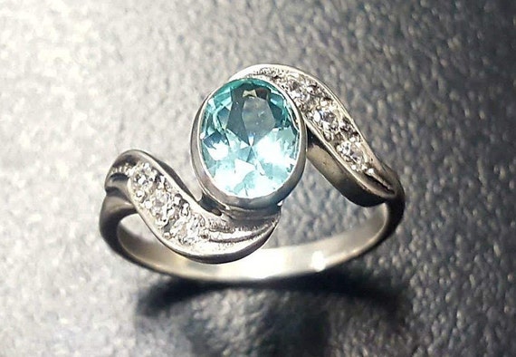 GIVA 925 Sterling Silver Blue Aqua Life Ring, Adjustable | Gifts for Women  and Girls | With Certificate of Authenticity and 925 Stamp | 6 Months  Warranty* : Amazon.in: Jewellery