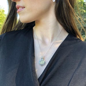 Malachite Pendant, Egyptian Pendant, Ancient Egypt Pendant, Vintage Pendant, Green Pendant, Natural Stone, Healing Stones, Healing Pendant image 10