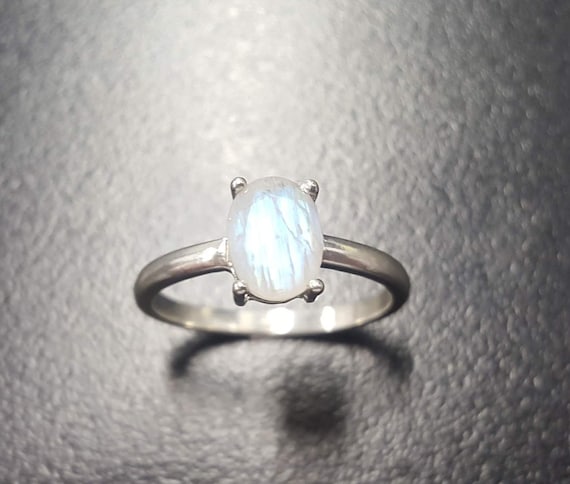 Buy Moonstone Ring, Rainbow Moonstone Ring, Gold Moonstone Ring, Dainty  Gold Moonstone Ring, Statement Ring, June Birthstone, White Stone Ring  Online in India - Etsy