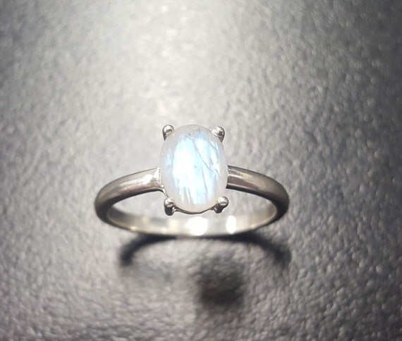 Etsy moonstone ring deals