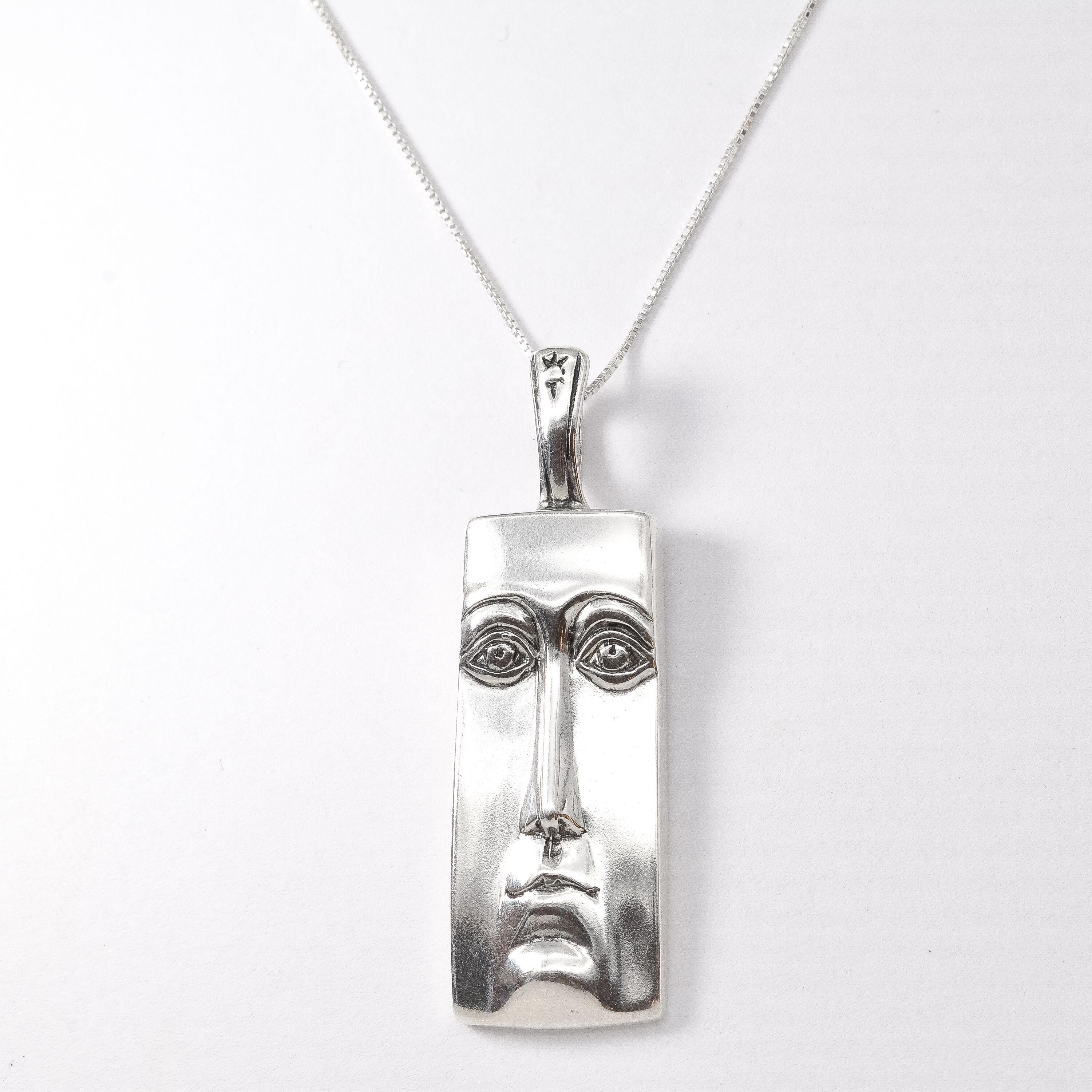 Sergio Bustamante Sun Pendant - Etsy Sergio Bustamante Sun Pendant - Etsy
