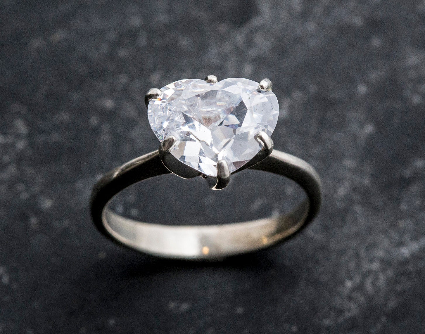 chigo Cutting Heart Ring チーゴ 13号 シルバー