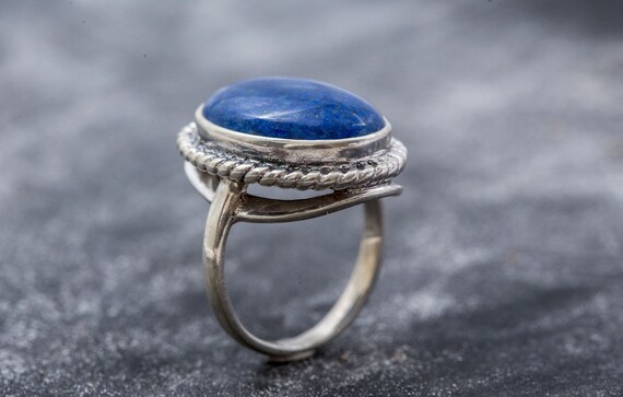 Large lapis 2024 lazuli ring