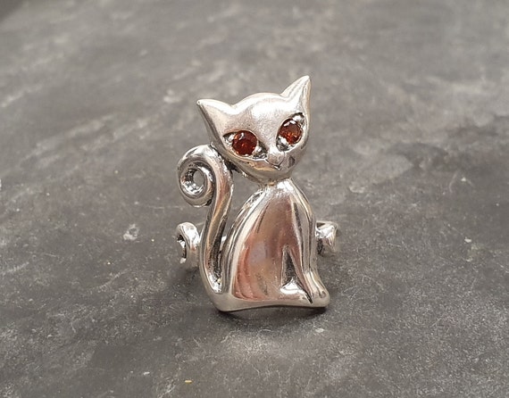 Cat hotsell ring etsy