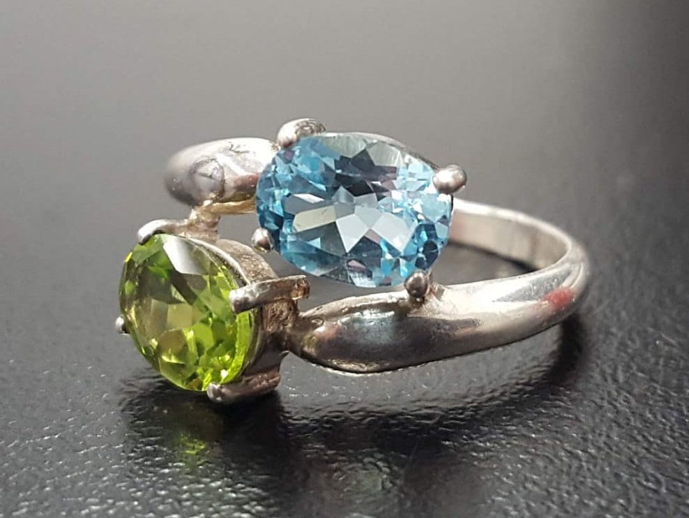 Effy peridot shop ring