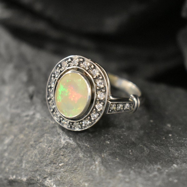 Vintage Opal Ring - Etsy