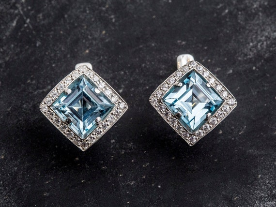 Blue 2024 topaz etsy