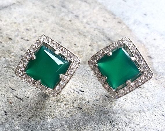 Antique emerald earrings for sale sale