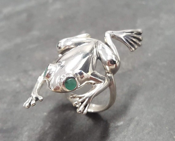 etsy frog ring