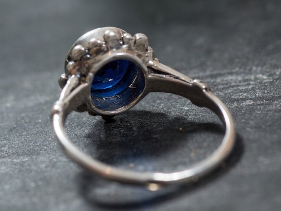 Pure sapphire best sale ring