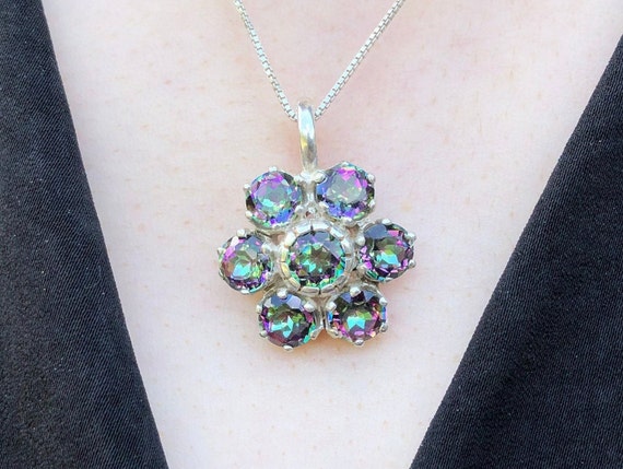 Purple 2024 topaz necklace