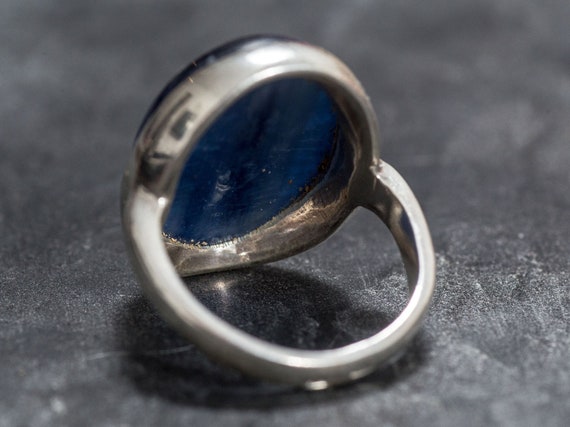 Blue cheap kyanite ring