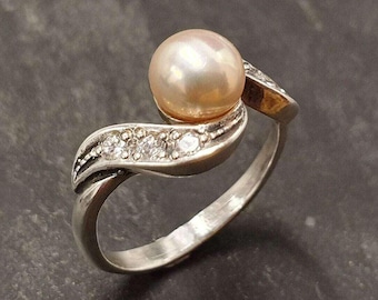 【AMBUSH】LARGE PEARL HEART RING 2色展開 Gold Silver AMBUSH(アンブッシュ) 通販サイト 【LARGE PEARL HEART RING】