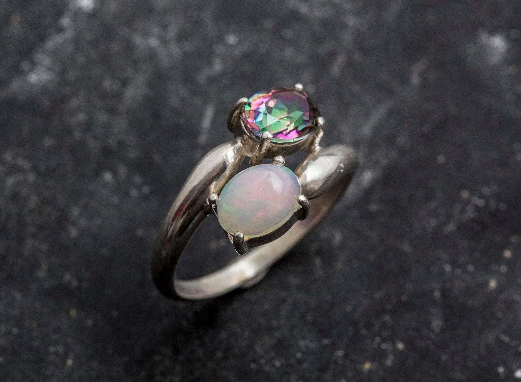 Mystic opal ring discount