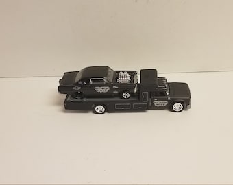 Hot Wheels 1/64 1966 Chevy Nova #4/10 - Série HW Racing, Occasion