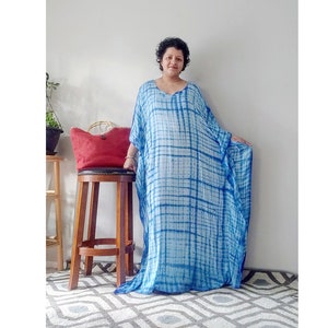 Blue kaftan, caftan, kaftan for women, blue caftan, kaftan, caftan for women, tie dye kaftan, kaftan dress, tie dye dress, tie dye caftan,
