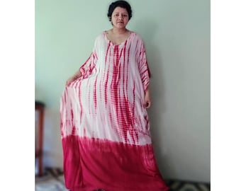 kaftans for women, Caftans, Caftan Dresses, maroon kaftan, kaftan,  Long Shibori kaftan, Caftans for women, kaftan Dress long red