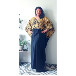 kaftan dress, kaftans for women, caftans for women, kaftan, caftan, yellow kaftans, boho dress, batik dress, batik kaftans, long dress,