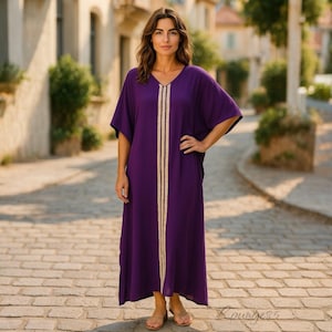Purple kaftan, purple caftan, kaftans for women, kaftan, caftans for women, caftan, purple dress, batik kaftan, boho dress, batik clothing.