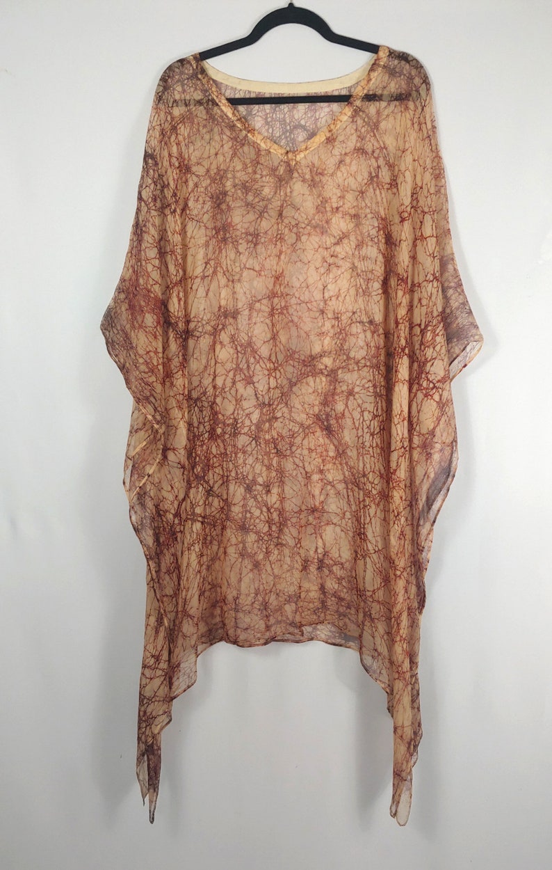 Sheer Kaftan Short Sheer Caftan Sheer Caftans Silk Kaftans Etsy