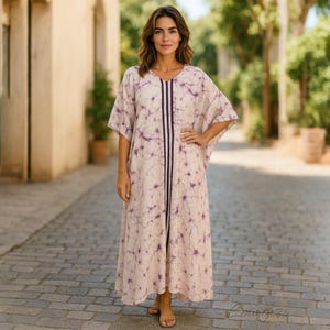purple caftans, purple kaftan, kaftans for women, purple kaftan dress, caftans for women, kaftan, caftan, Batik kaftan, boho dress, dress
