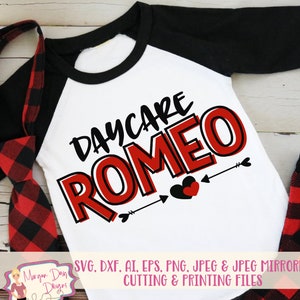 Valentine SVG - Kindertagesstätte Romeo SVG - Romeo SVG - Valentinstag svg - Jungen Valentine svg - Dateien für Silhouette Studio/Cricut Design Space