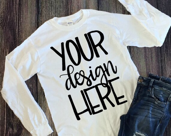 Shirt Mockup Long Sleeve Mockup White Shirt Shirt Mockup Long Sleeve Mockup White Shirt
