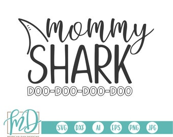 Download Mommy Shark Svg Etsy