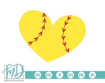 Softball Clip Art Etsy