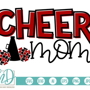Cheer Mom SVG - Cheerleader SVG - Cheer SVG - svg Cheer - Cheer Design - Mom svg - Cheer Cut File - Cheer Shirt - Cheer Leader svg
