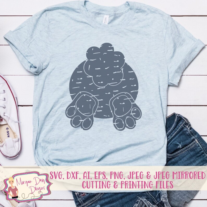 Download Easter Svg Bunny Butt Svg Easter Bunny Svg Grunge Svg Etsy