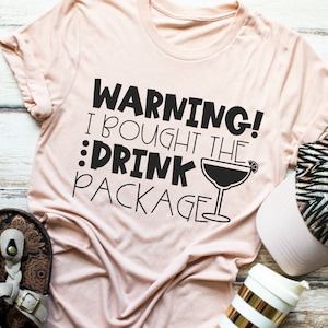 Warning I Bought The Drink Package SVG, Cruisin And Boozin SVG, Cruise Squad SVG, Cruise svg, Summer svg, Cruise Trip svg, Cruise Shirt svg