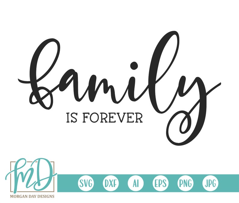 Family SVG Family is Forever SVG Wood Sign SVG Family Quote - Etsy