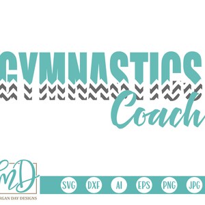 Gymnastik Trainer SVG, Gymnastik SVG, Turnerin SVG, Sport svg, Gymnastik Trainer Shirt, Trainer Geschenk, Trainer svg, Gymnastik geschnitten Dateien, Dxf, Png