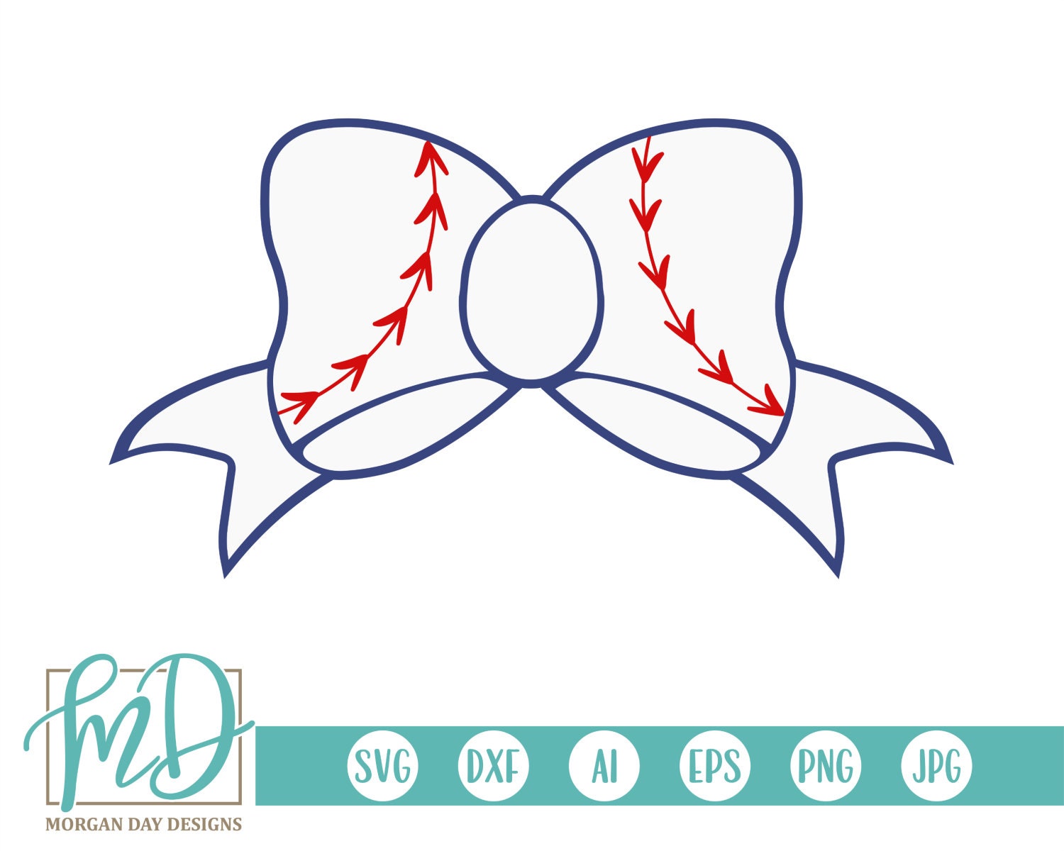 Baseball Bow SVG Baseball Clipart Baseball SVG T Ball Etsy Canada