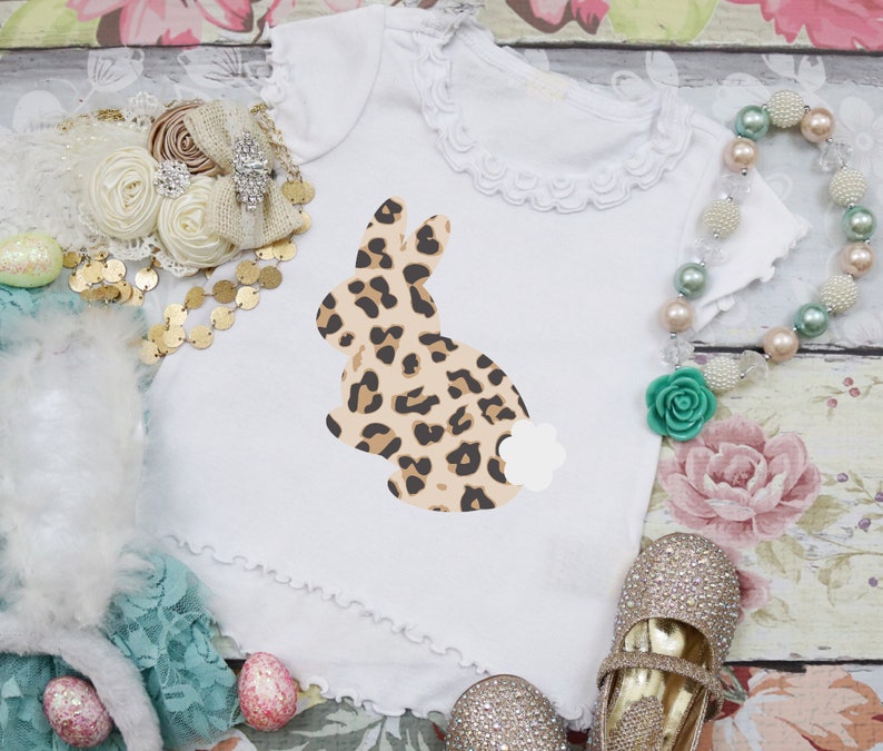 Download Leopard Print Bunny SVG Easter SVG Bunny Rabbit SVG Easter ...